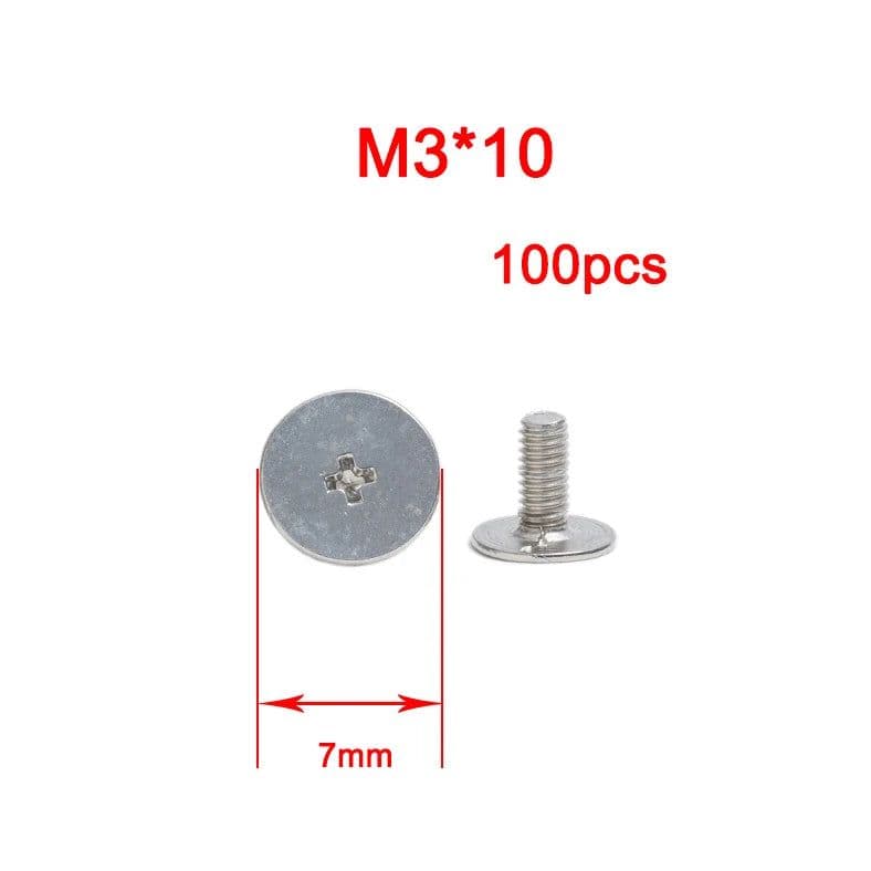 image-100PCS CM flat head screw C head cross head screw suitable laptop hinge screw Hard disk screws Screen shaft bracket screws