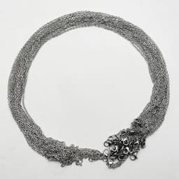 image-Fashion 1.5MM 2.0MM 45cm 60cm 70cm stainless steel or black Wax rope lobster clasp necklace lanyard Jewelry pendant cords 100pc