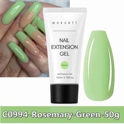 image-Makartt Poly Nail Extension Gel 30ML / 50ML Pink Clear White Blue Nail Gel Trendy Nail Art Design French Manicure For Starters