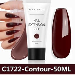 image-Makartt Poly Nail Extension Gel 30ML / 50ML Pink Clear White Blue Nail Gel Trendy Nail Art Design French Manicure For Starters