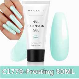 image-Makartt Poly Nail Extension Gel 30ML / 50ML Pink Clear White Blue Nail Gel Trendy Nail Art Design French Manicure For Starters