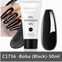 image-Makartt Poly Nail Extension Gel 30ML / 50ML Pink Clear White Blue Nail Gel Trendy Nail Art Design French Manicure For Starters