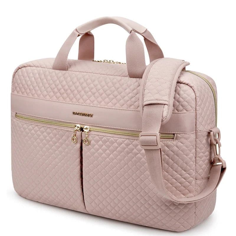 image-BAGSMART Large Capacity 17 inch Laptop Bag Shoulder Messenger Notebook Pouch Briefcase Office Travel Business Computer HandBag