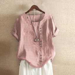 image-M-5XL Oversize T-shirt Top Women 2023 Summe Loose White Blouse Vintage Pullover Shirts Tees Elegant Female Clothing Y2k Crop Top