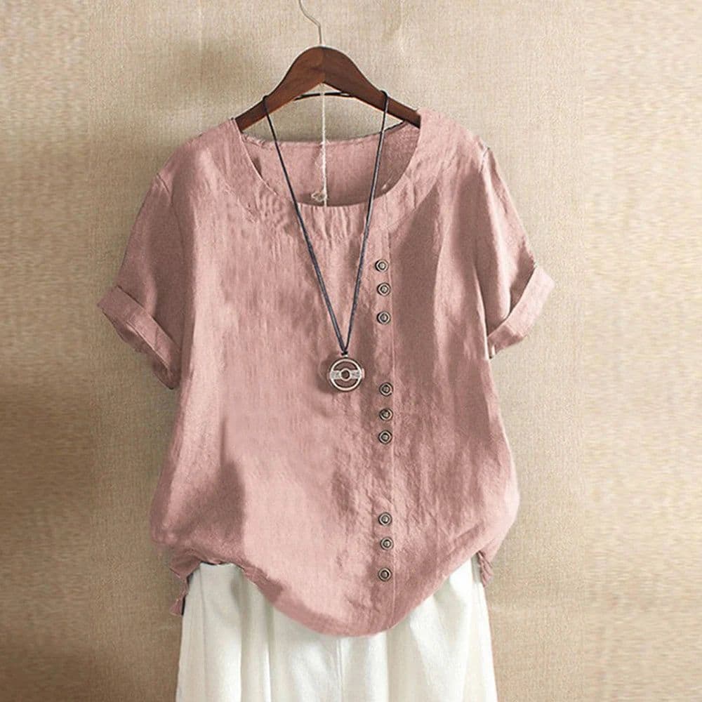 image-M-5XL Oversize T-shirt Top Women 2023 Summe Loose White Blouse Vintage Pullover Shirts Tees Elegant Female Clothing Y2k Crop Top