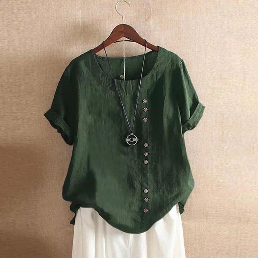 image-M-5XL Oversize T-shirt Top Women 2023 Summe Loose White Blouse Vintage Pullover Shirts Tees Elegant Female Clothing Y2k Crop Top