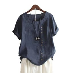 image-M-5XL Oversize T-shirt Top Women 2023 Summe Loose White Blouse Vintage Pullover Shirts Tees Elegant Female Clothing Y2k Crop Top