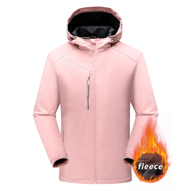 image-Men's Winter Inner Fleece Waterproof Jacket Custom Printing Embroidery Logo Outdoor Windbreaker Hiking Camping Thermal Coat 4xl