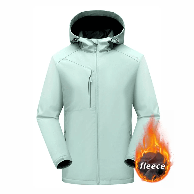 image-Men's Winter Inner Fleece Waterproof Jacket Custom Printing Embroidery Logo Outdoor Windbreaker Hiking Camping Thermal Coat 4xl
