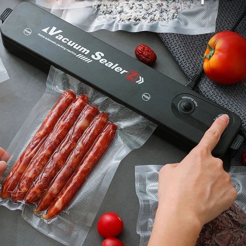 image-Mi Vacuum Sealer Packaging Machine Household Food Automatic Vacuum Sealing Machine Small Plastic Sealing Machine Vacuum Ma