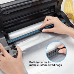 image-INKBIRD Plastic Bag Sealer Vacuum Sealing Machines With Dry/Moist/Pulse/Canister Packaging Modes Versatile Kitchen Appliances