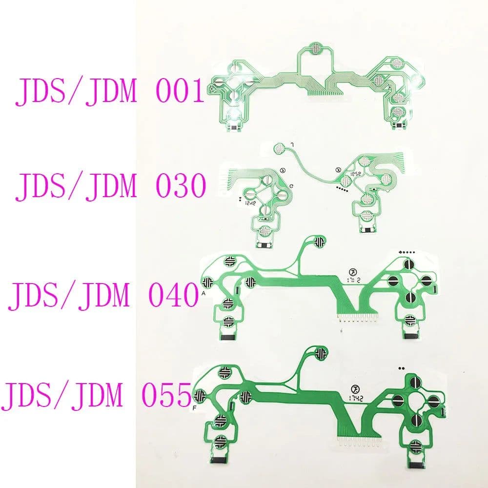 image-2PCS JDS 001 030 040 055 For Playstation4 Conductive Film Keypad for PS4 Controller DualShock PCB Circuit