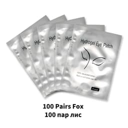 image-20/50/100 Pairs Eyelashes Patch Hydrogel Patches Eyelash Extension Patch Lash Extension Supplies Gel Pad Under Eye Patches Pads