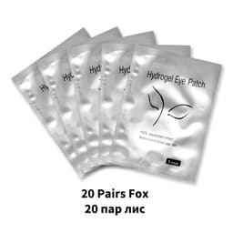 image-20/50/100 Pairs Eyelashes Patch Hydrogel Patches Eyelash Extension Patch Lash Extension Supplies Gel Pad Under Eye Patches Pads