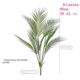 image-Large Artificial Palm Tree Green Tropical Fake Plants Flower Arrangement Props Home Decoration Hotel Office Party Deco Accessori