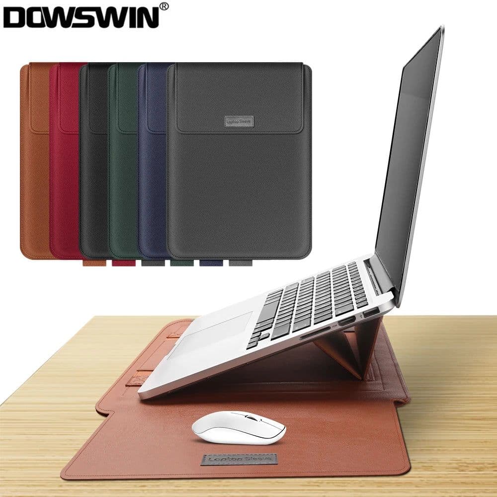 image-Laptop Sleeve Bag Case For Macbook Air Pro 13 M1 M2 2022 Notebook Sleeve Bag For Huawei ASUS Dell 11 12 13.3 14 15 15.6 16 Case