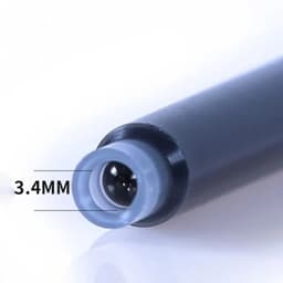 image-10pc 3.4mm Fountain Pen Ink refill Converter Pump Cartridges Pen ink BLUE color School Office Writing Supplies