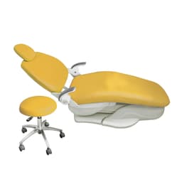 image-Dental Chair Cover Unit PU Leather 4pcs/set Dental Seat Elastic Waterproof Protective Protector Dentist Equipme Dentistry Lab