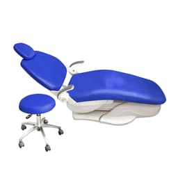 image-Dental Chair Cover Unit PU Leather 4pcs/set Dental Seat Elastic Waterproof Protective Protector Dentist Equipme Dentistry Lab