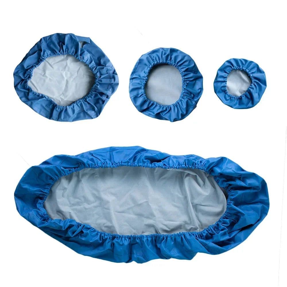 image-Dental Chair Cover Unit PU Leather 4pcs/set Dental Seat Elastic Waterproof Protective Protector Dentist Equipme Dentistry Lab