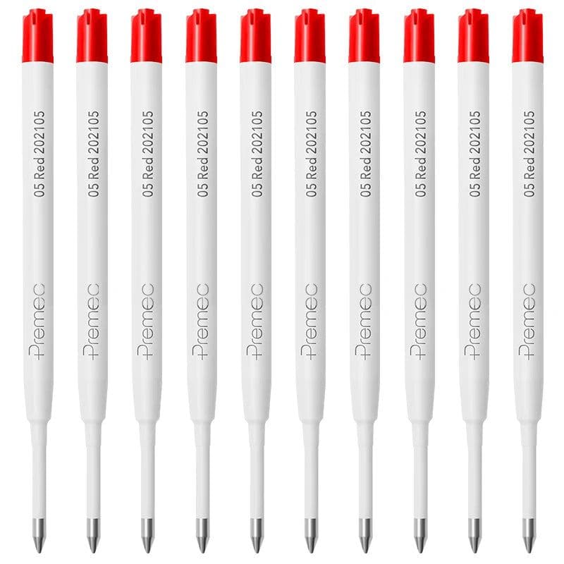 image-Original Xiaomi Mijia Metal Sign Pen Ballpen Mijia Signing Pen 0.5MM PREMEC Smooth Switzerland Refill Black/Blue/Red Ink