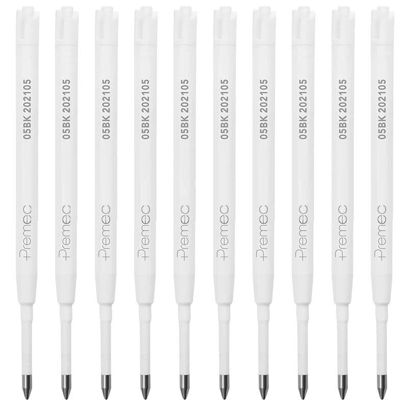 image-Original Xiaomi Mijia Metal Sign Pen Ballpen Mijia Signing Pen 0.5MM PREMEC Smooth Switzerland Refill Black/Blue/Red Ink