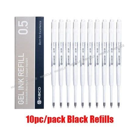 image-Original Xiaomi Mijia Metal Sign Pen Ballpen Mijia Signing Pen 0.5MM PREMEC Smooth Switzerland Refill Black/Blue/Red Ink
