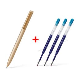 image-Original Xiaomi Mijia Metal Sign Pen Ballpen Mijia Signing Pen 0.5MM PREMEC Smooth Switzerland Refill Black/Blue/Red Ink