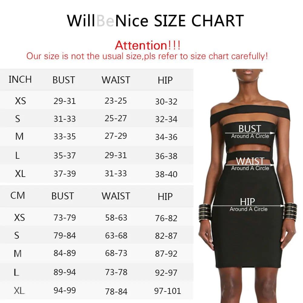 image-Willbenice Sexy Hot Pink Black Knee Length Bandage Skirts Wholesale Womens Bodycon Bandage Pencil Skirts Celebrity Party Skirts