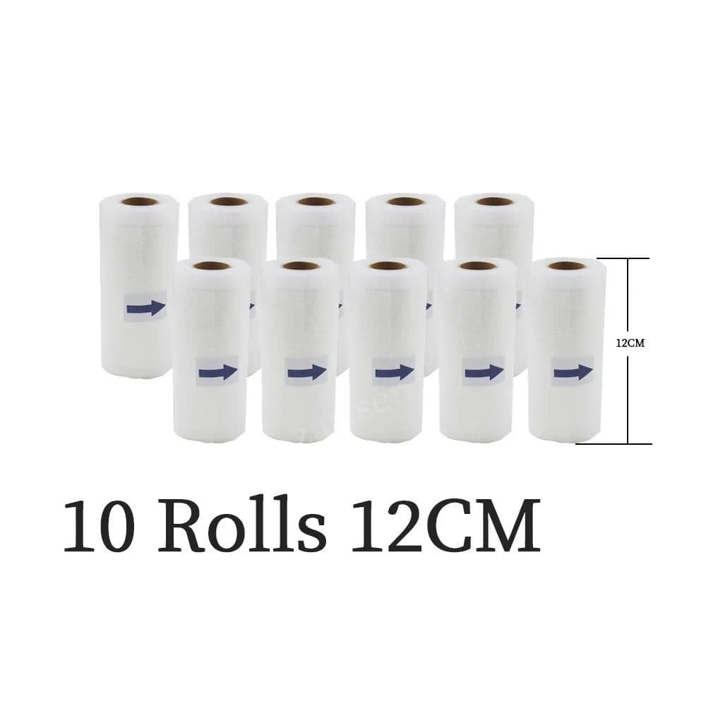 image-Food Vacuum Sealer Rolls Vacuum Bags packing BPA FREE Household Kitchen Food Vacuum Bags Sealer Storage Bags 5Rolls/Lot