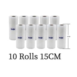 image-Food Vacuum Sealer Rolls Vacuum Bags packing BPA FREE Household Kitchen Food Vacuum Bags Sealer Storage Bags 5Rolls/Lot