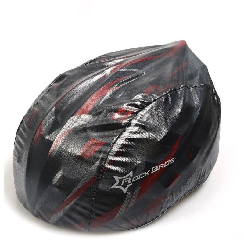 image-ROCKBROS Windproof Waterproof Dust-proof Rain Cover MTB Road Bike Bicycle Helmet Cover Cycling Helmets Covers New, 4 Colors