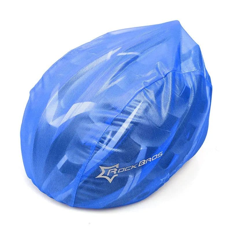 image-ROCKBROS Windproof Waterproof Dust-proof Rain Cover MTB Road Bike Bicycle Helmet Cover Cycling Helmets Covers New, 4 Colors