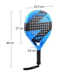 image-Professional Full Carbon Beach Tennis Paddle Racket Soft EVA Face Raqueta With Protective Bag Adult Unisex Sport Equipment Padel