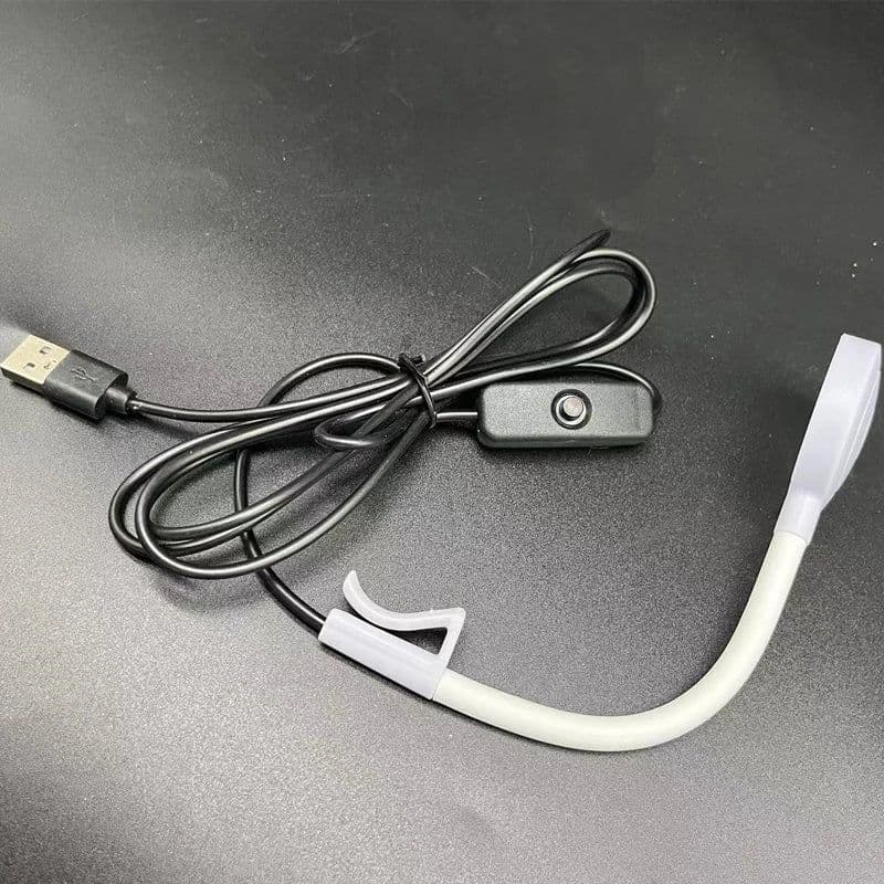 image-5V USB Power Mini LED Fish Tank Lamp 3W Energy-saving For Small Size Fish Tank Anti-splash Water Clip Lamp Fish Tank Lighting