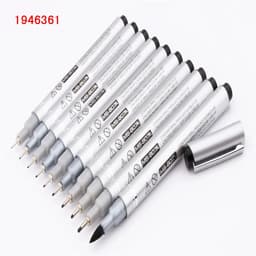 image-Waterproof Ink Black Micron Neelde Drawing Pen Pigment Fine Line Sketch Markers Pen For Writing Hand-Paint anime Art Supplies