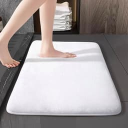 image-Super absorbent floor mat, super absorbent bath mat, super anti slip coral velvet bathroom floor mat, door mat