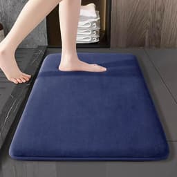 image-Super absorbent floor mat, super absorbent bath mat, super anti slip coral velvet bathroom floor mat, door mat