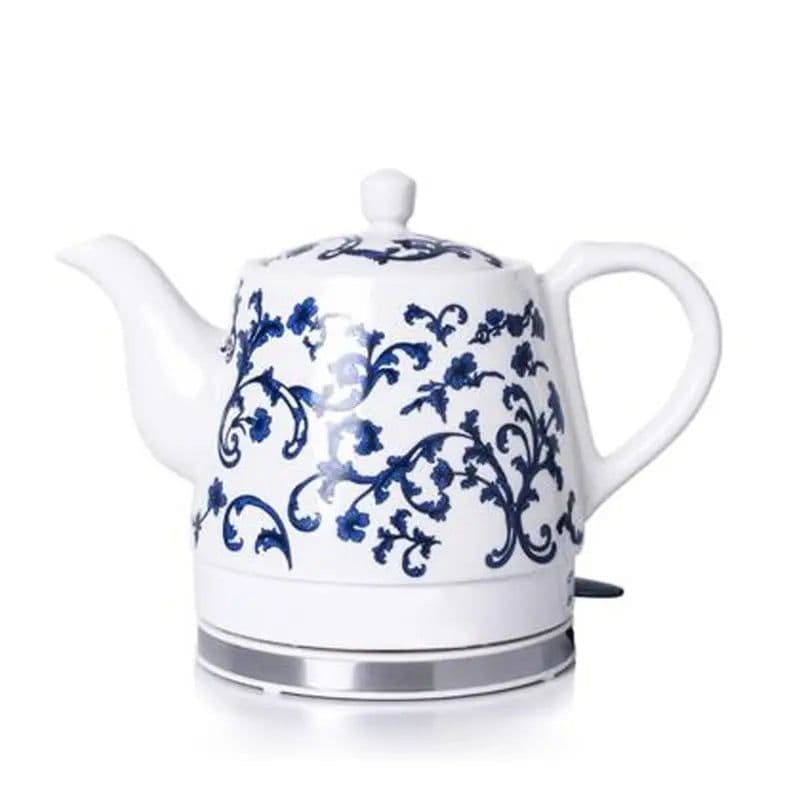 image-1.5L Electric Ceramic Kettle Water Boiler Water Heating Device Teapot Porcelain Kettle Automatic Power Off 220V Anti-dry burning