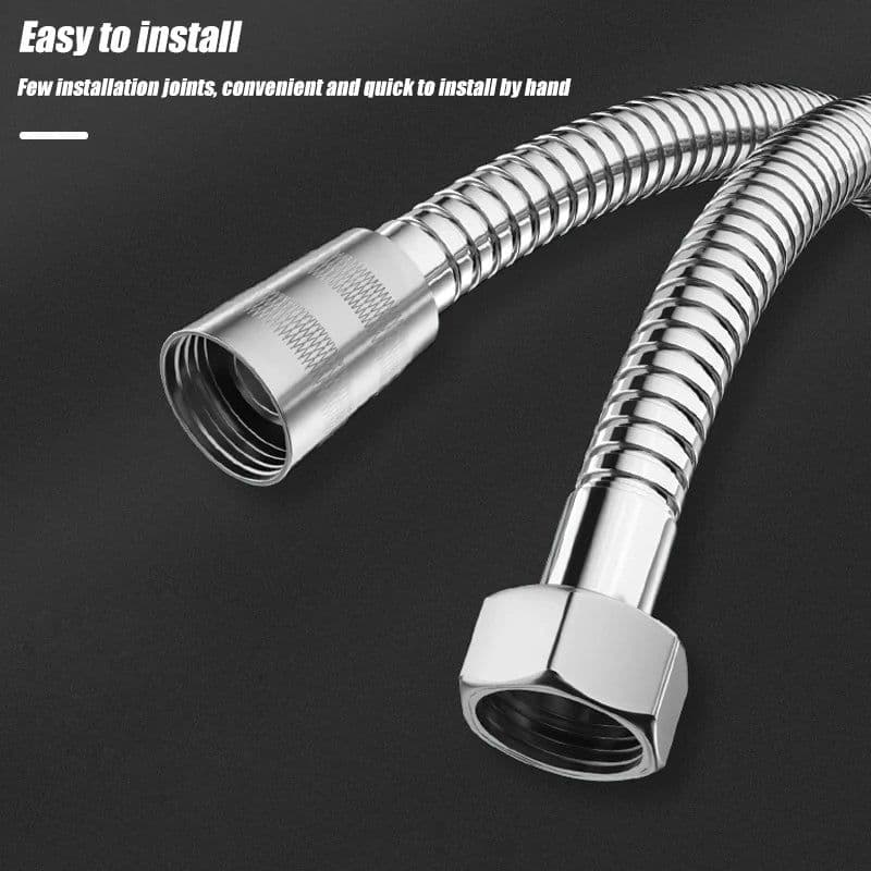 image-ZhangJi Bathroom Commen Shower Head Hose Flexible Water Pipe 1.5m 2m 3m High Density Faucet Shower Hose Bathroom Accessories