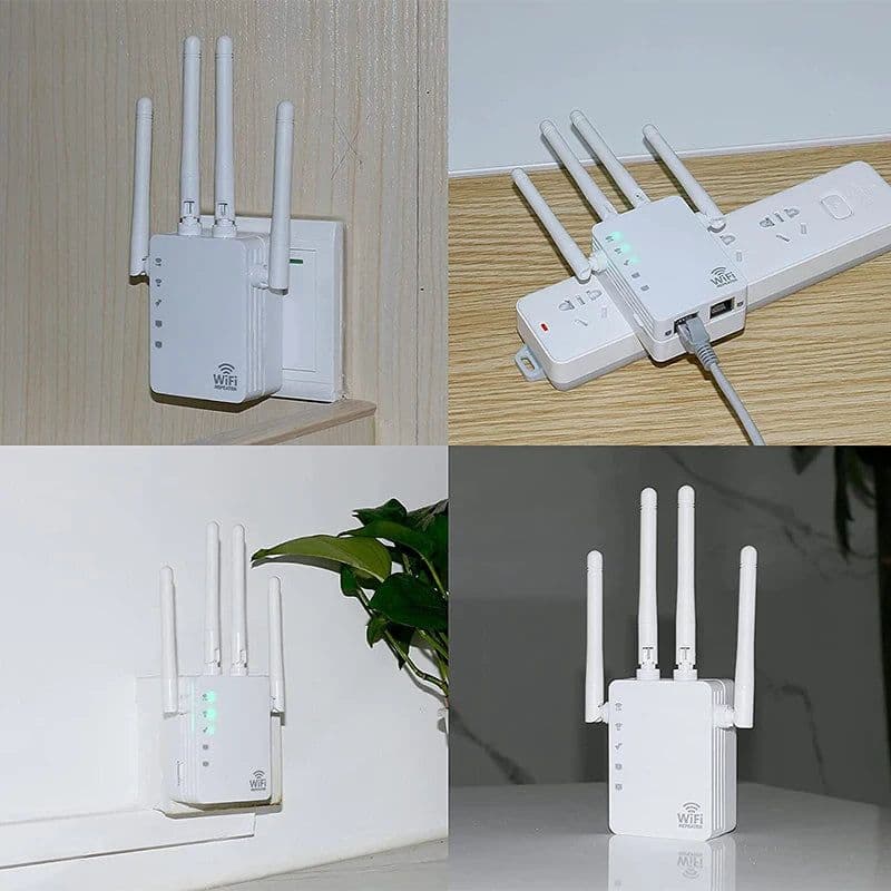 image-5 Ghz WIFI Booster Repeater Wireless Wi fi Extender 1200Mbps Network Amplifier 802.11N Long Range Signal Wi-Fi Repetidor