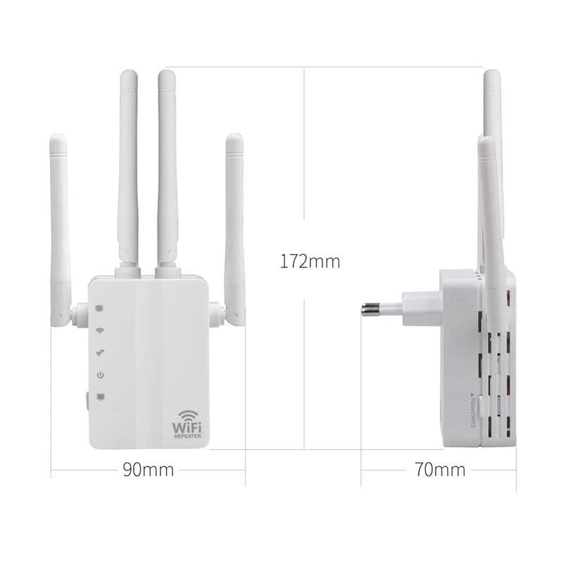 image-5 Ghz WIFI Booster Repeater Wireless Wi fi Extender 1200Mbps Network Amplifier 802.11N Long Range Signal Wi-Fi Repetidor
