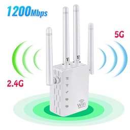 image-5 Ghz WIFI Booster Repeater Wireless Wi fi Extender 1200Mbps Network Amplifier 802.11N Long Range Signal Wi-Fi Repetidor
