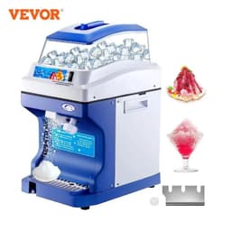 image-VEVOR 120/200 KG/H Electric Ice Shaver Branch Crusher Chopper Smoothie Blender Granizing Machine Shredder Snow Cone Cubes Maker