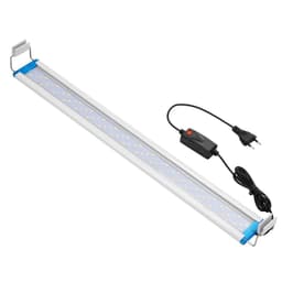 image-110-240V fish tank ultra-thin aquarium lights 19-71CM tri-color lighting aquascape stand lights fish tank LED lights