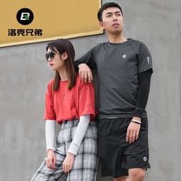 image-ROCKBROS Bike Cycling Running Arm Warmers UV Protect Cover Basketball Jogging Breathable Quick Dry Men Women Sunscreen Sleeves