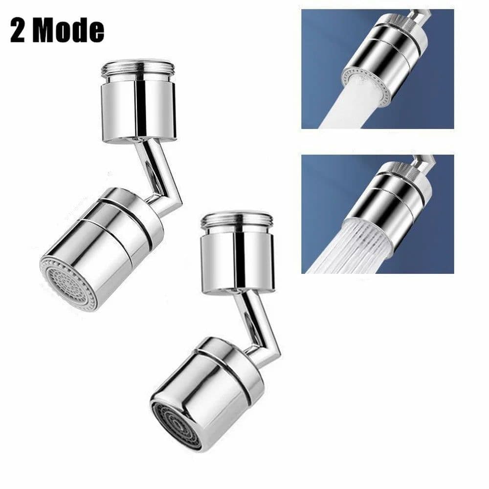 image-Any Rotation Universal Splash Filter Faucet Spray Head Water Outlet Faucet Extender Bubbler Sprayer Kitchen Bathroom Accessories