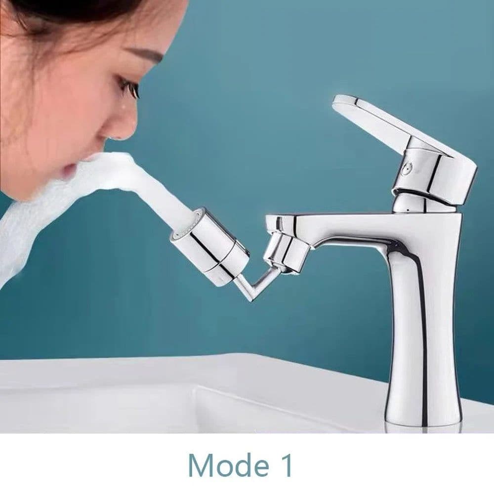image-Any Rotation Universal Splash Filter Faucet Spray Head Water Outlet Faucet Extender Bubbler Sprayer Kitchen Bathroom Accessories
