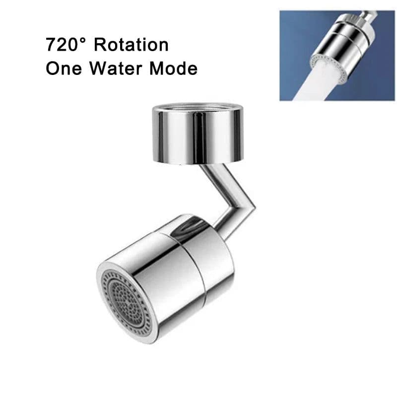 image-Any Rotation Universal Splash Filter Faucet Spray Head Water Outlet Faucet Extender Bubbler Sprayer Kitchen Bathroom Accessories