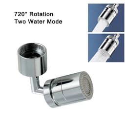 image-Any Rotation Universal Splash Filter Faucet Spray Head Water Outlet Faucet Extender Bubbler Sprayer Kitchen Bathroom Accessories